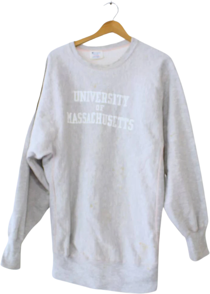 Vintage University of Massachusetts Umass Champion Sweatshirt Xxl 2x by Champion
