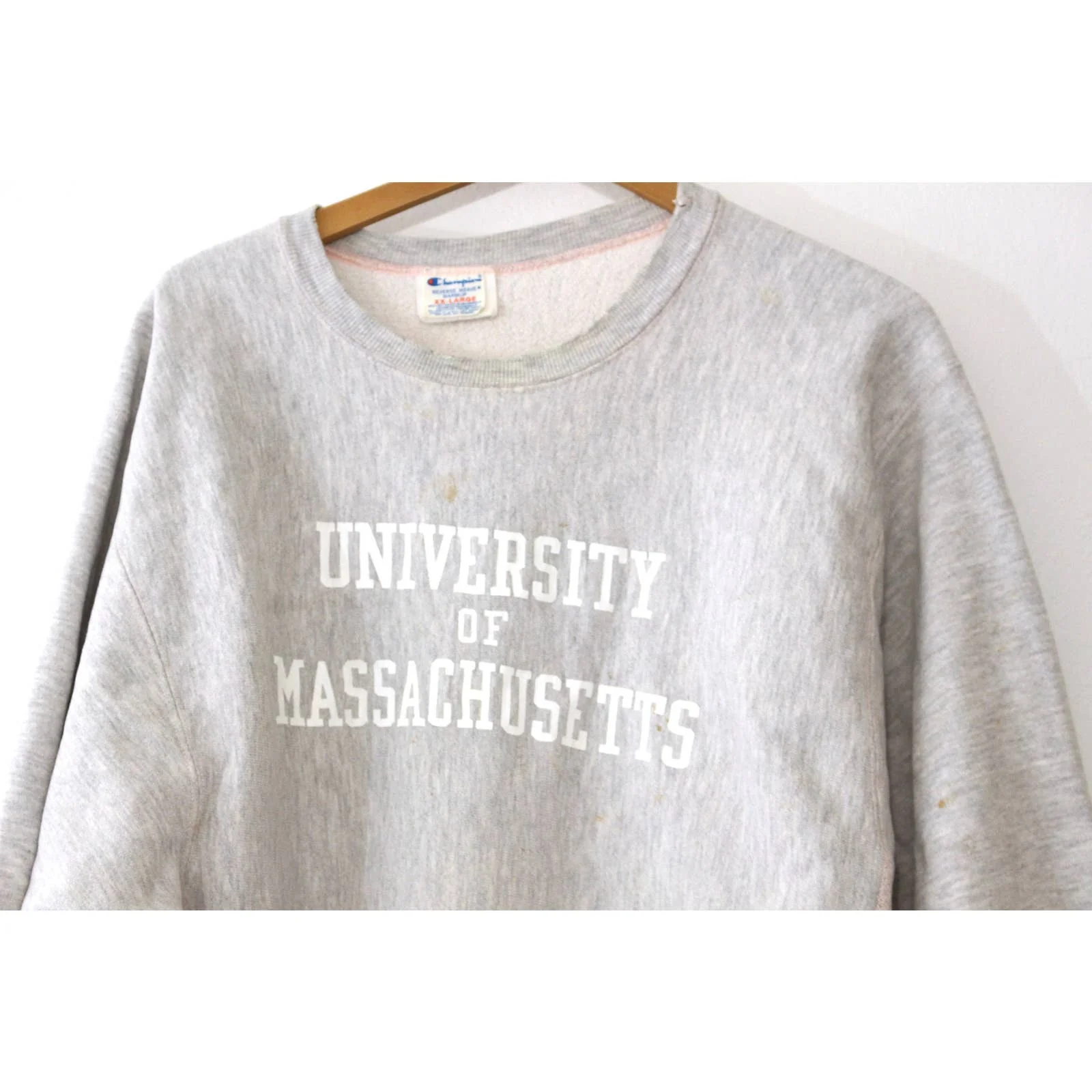 Vintage University of Massachusetts Umass Champion Sweatshirt Xxl 2x by Champion - Image 3