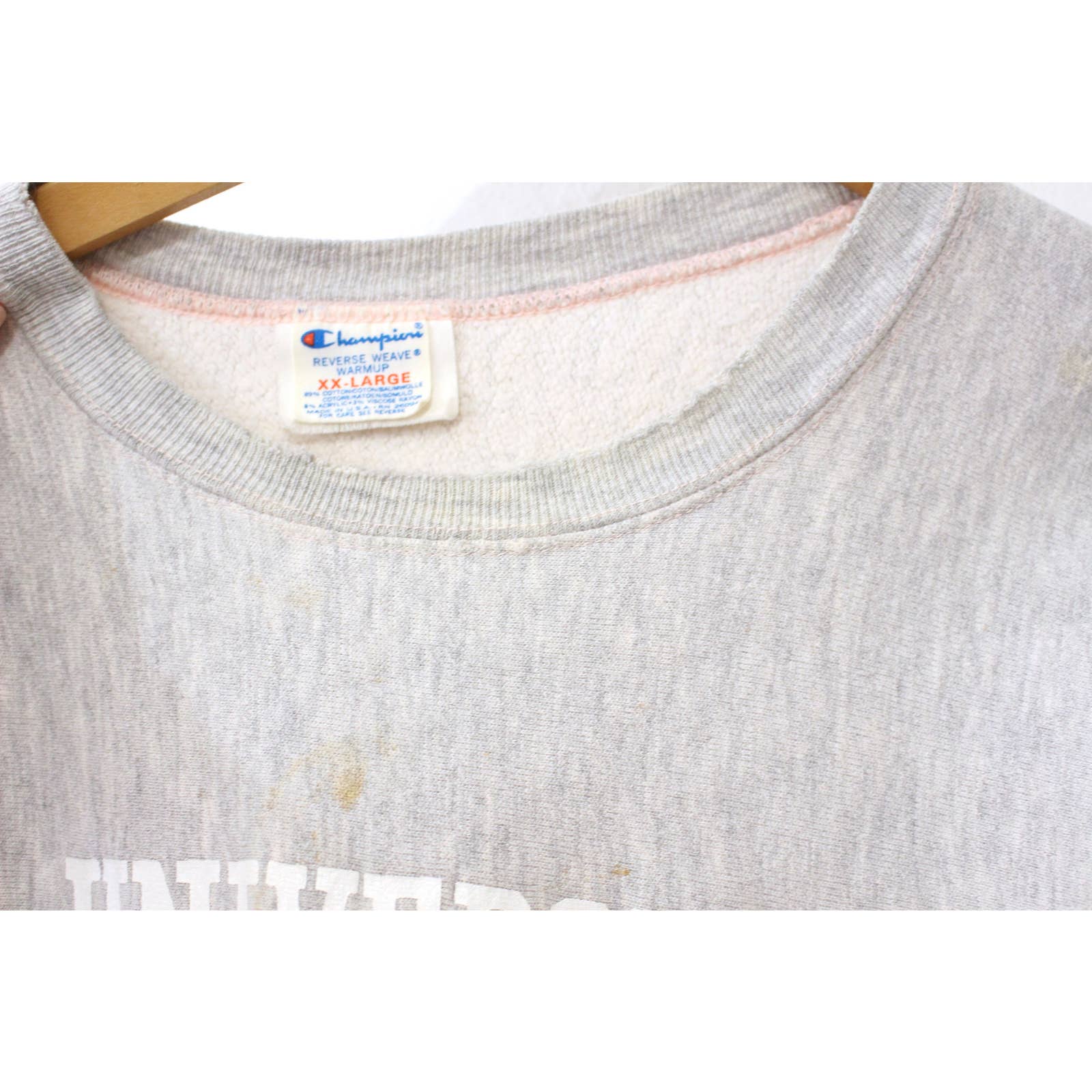 Vintage University of Massachusetts Umass Champion Sweatshirt Xxl 2x by Champion - Image 7