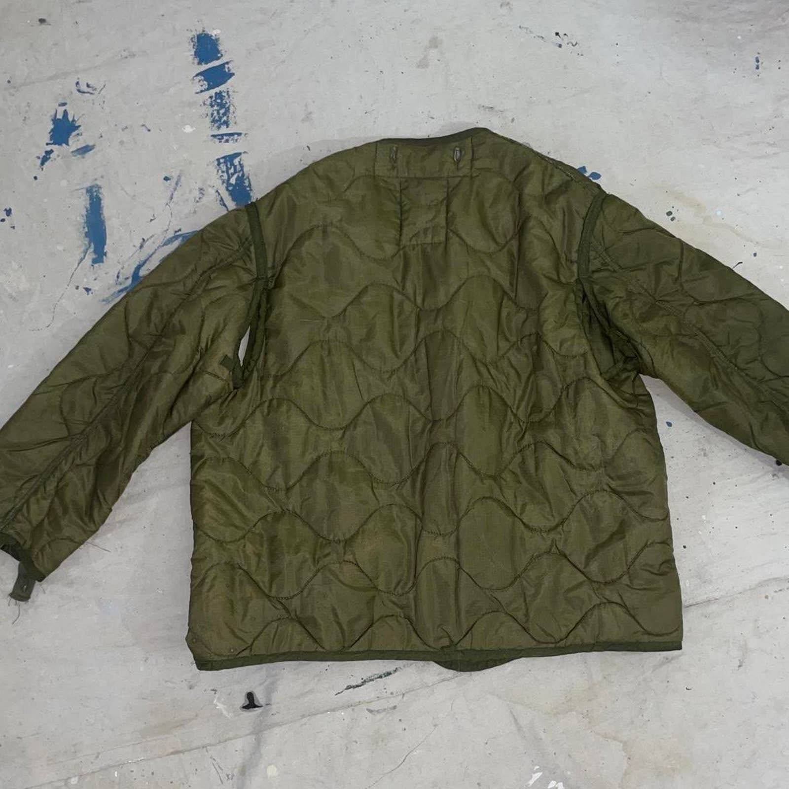 Vintage Us Army Quilted M 65 Jakcket Liner - Image 2
