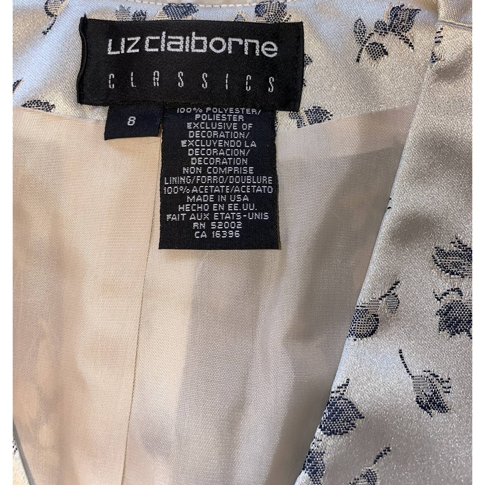 Vintage Vest Sz 8 Euc by Liz Claiborne - Image 3