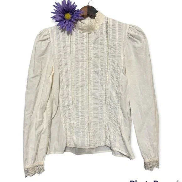Vintage White Blouse by Byer - Image 3