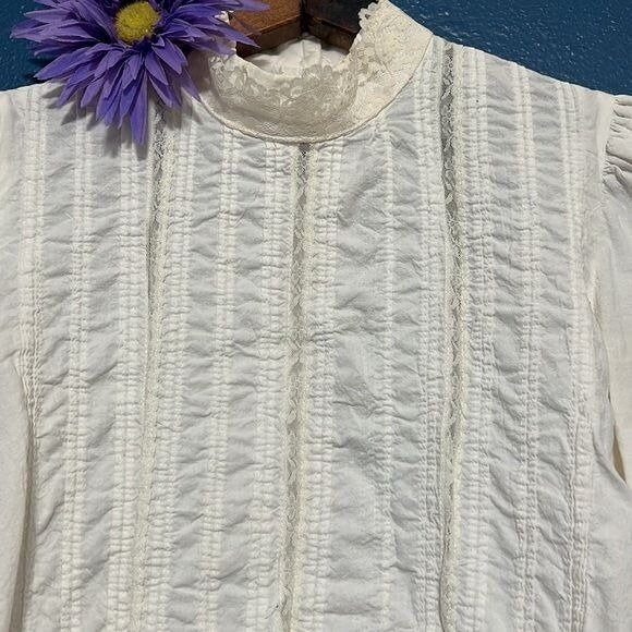 Vintage White Blouse by Byer - Image 4