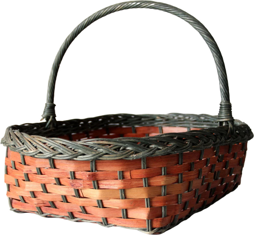 Vintage Wicker Basket - Image 2