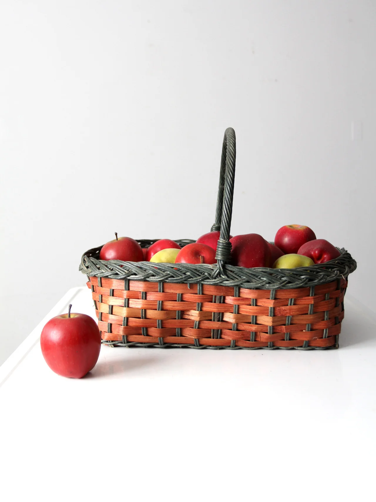 Vintage Wicker Basket - Image 3