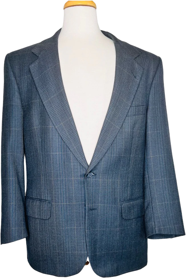 Vintage Wool Blazer Tailored by Bill Walker Designs Union Made In Usa by Burberrys