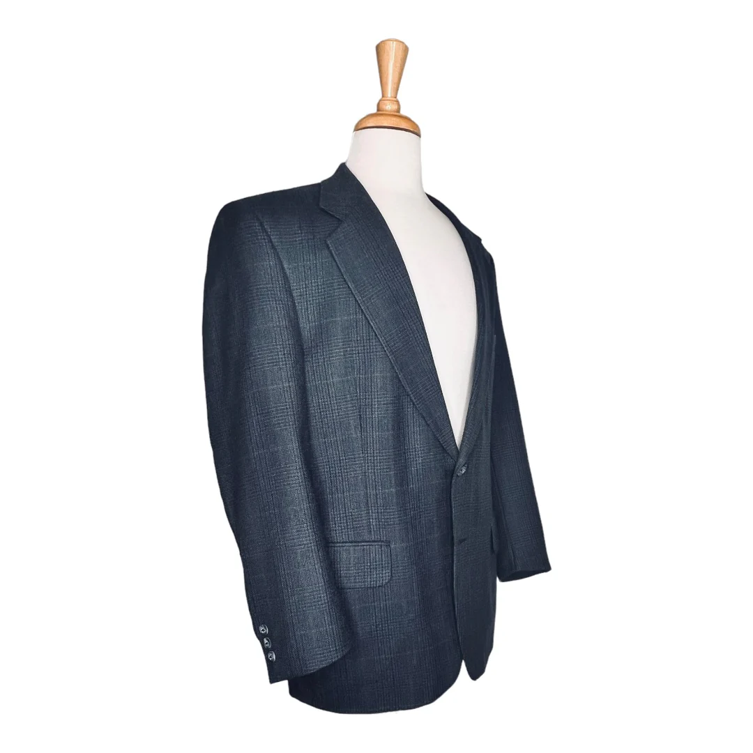 Vintage Wool Blazer Tailored by Bill Walker Designs Union Made In Usa by Burberrys - Image 7