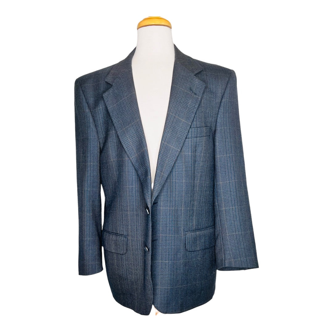 Vintage Wool Blazer Tailored by Bill Walker Designs Union Made In Usa by Burberrys - Image 8