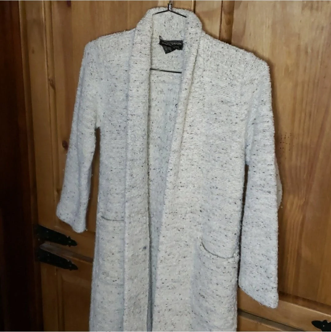 Wool Open Cardigan Duster by L.b. Diffusion - Image 13