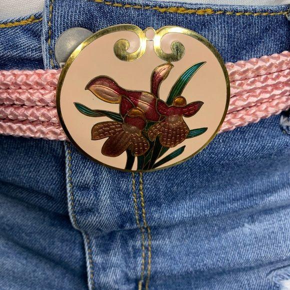 Vintage Yen China House Cloisonné Roped Belt by Yen China House - Image 2