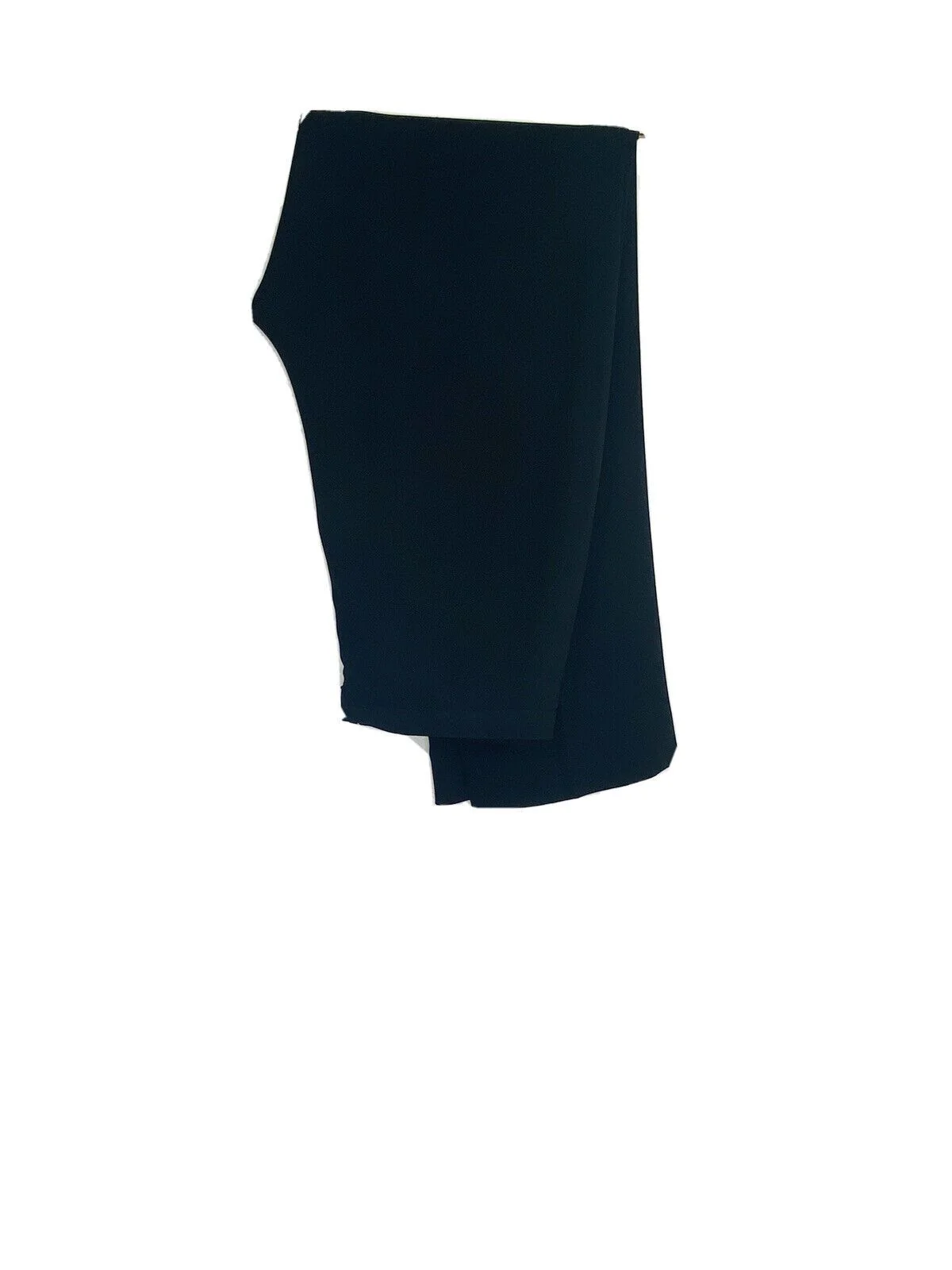 Vntg 90s Black Stretch Wool Pants Size 8 by Giorgio Armani - Image 6
