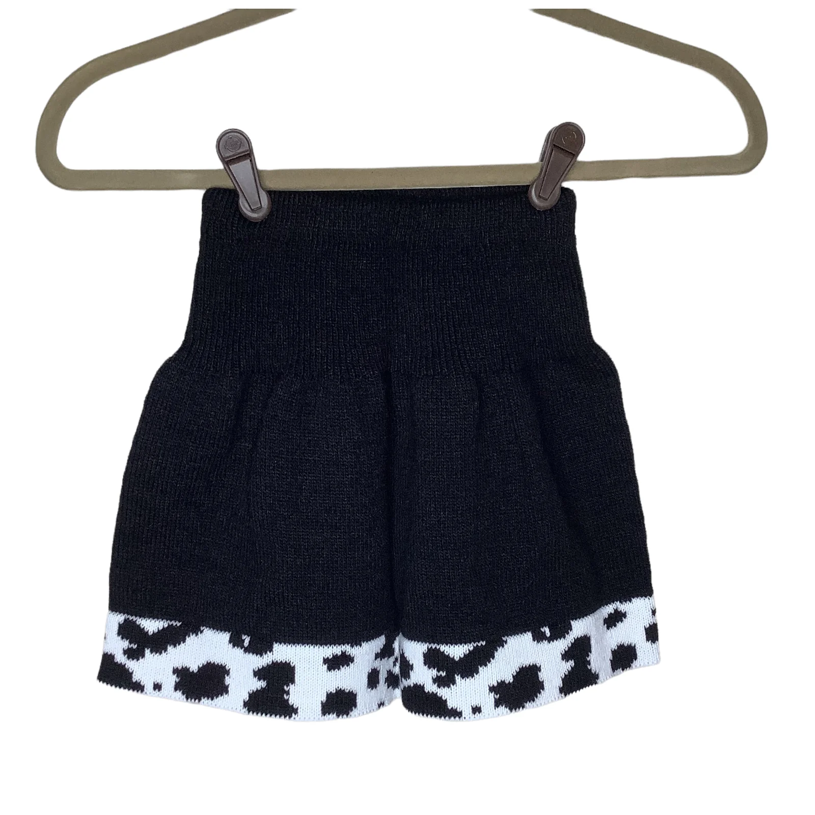 Vtg 101 Dalmatians Skirt Girls S 4/5 Lightweight Knit 90s Disney Deadstock Usa by Disney - Image 2