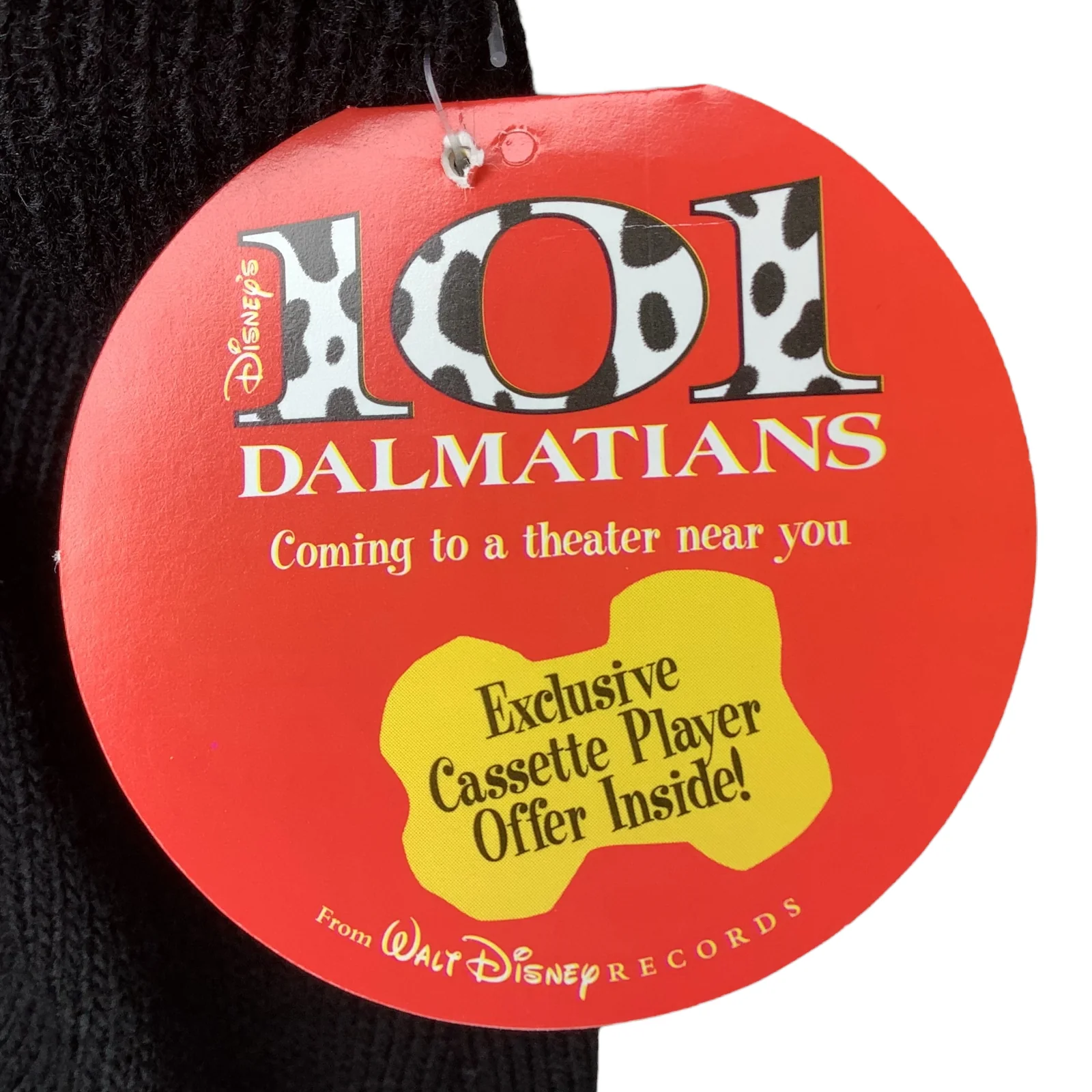 Vtg 101 Dalmatians Skirt Girls S 4/5 Lightweight Knit 90s Disney Deadstock Usa by Disney - Image 7