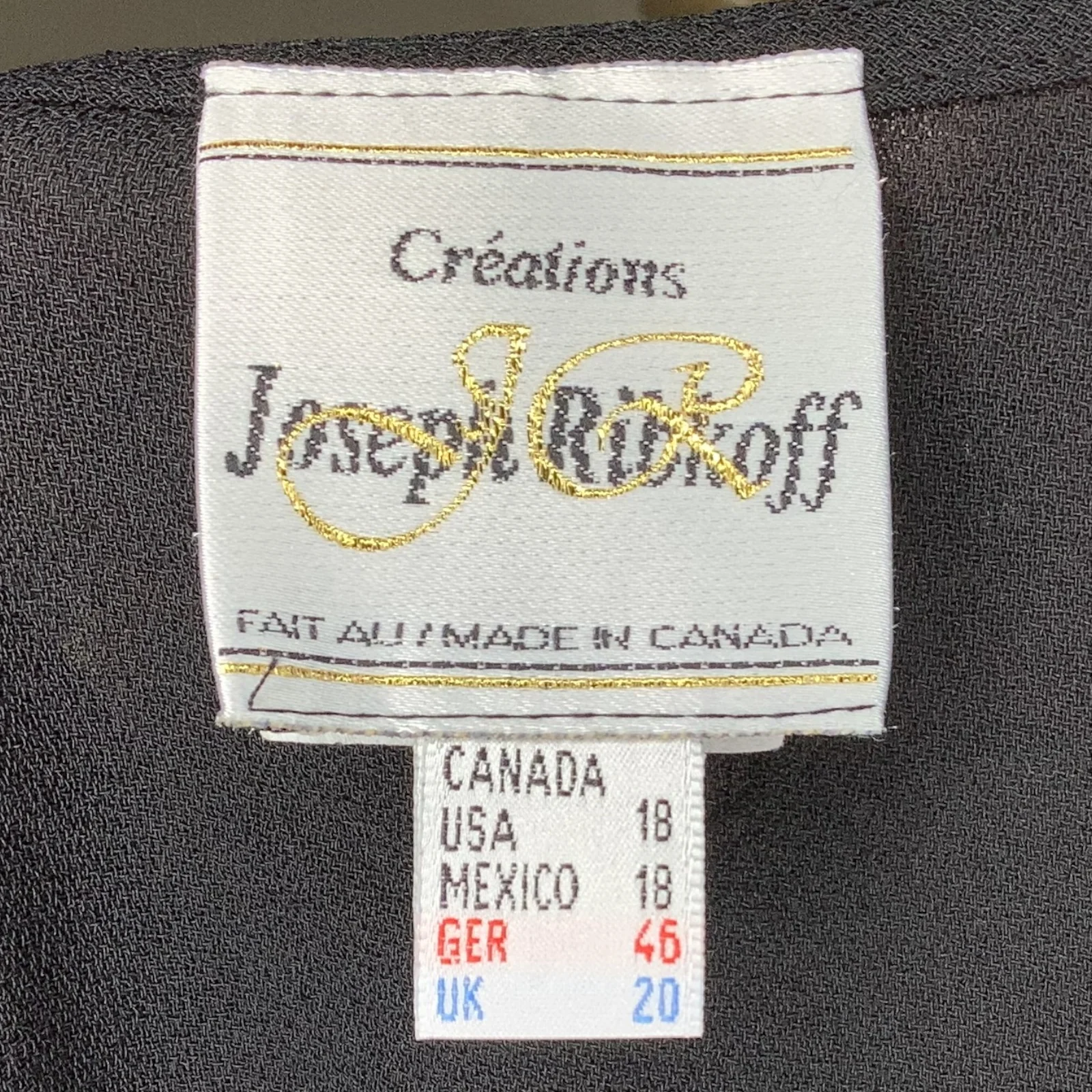 Vtg Creations Set Crepe Semi Sheer Cami High Waisted Pleated Pants L by Joseph Ribkoff - Image 11
