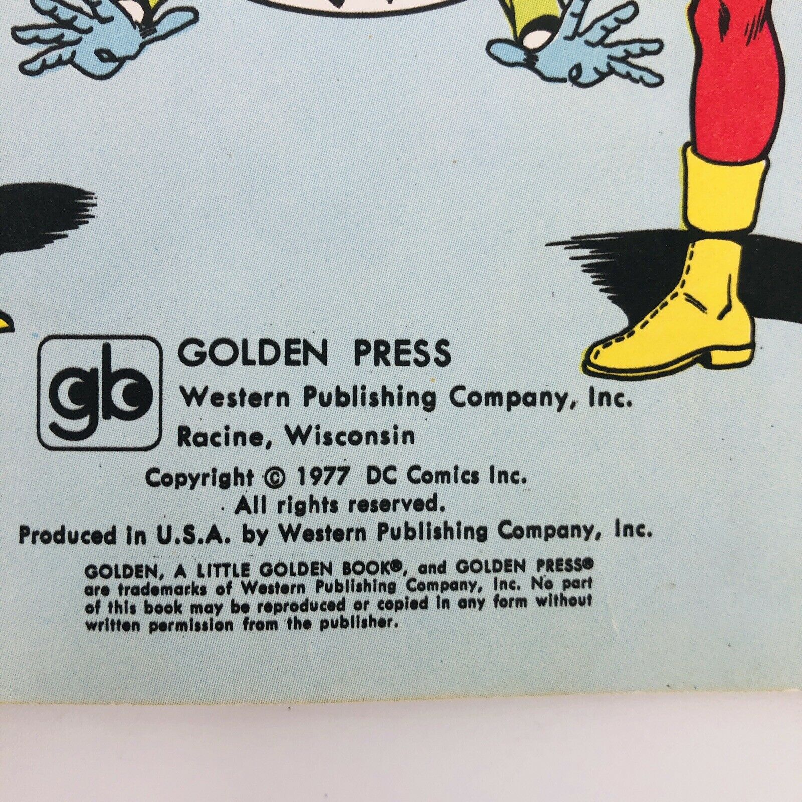 Vtg Little Golden Book Shazam Children Book Circus Adventure Marvel Dc Comics 77 by DC Comics - Image 3