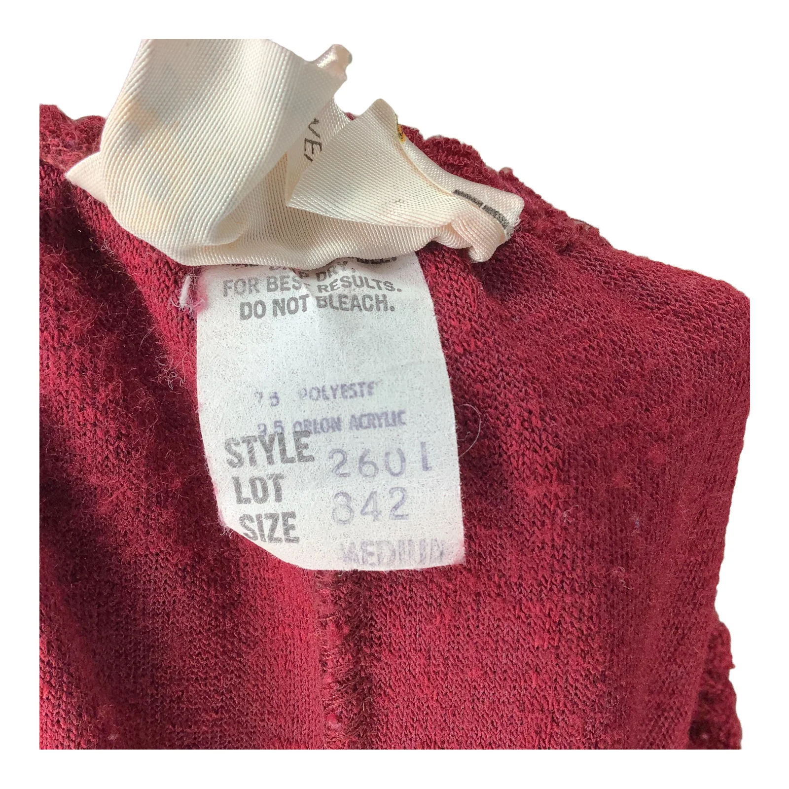 Vtg Terry Cloth Dress Tube Top Swim Cover 2xs/xs Elastic Top Waist Slits 70s 80s - Image 9