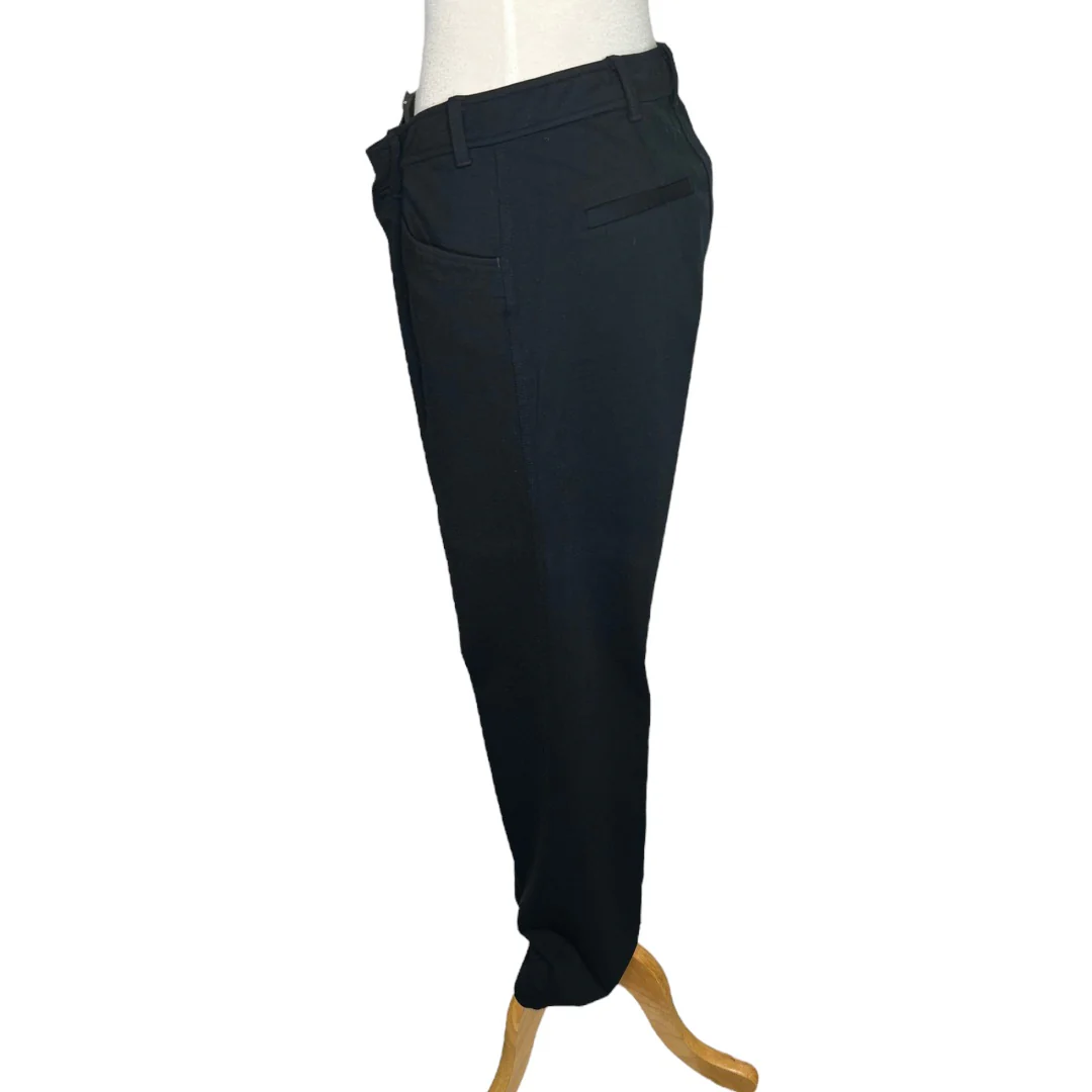 Washable Flex Ponte Pants Womens Black Size Small by Eileen Fisher - Image 8