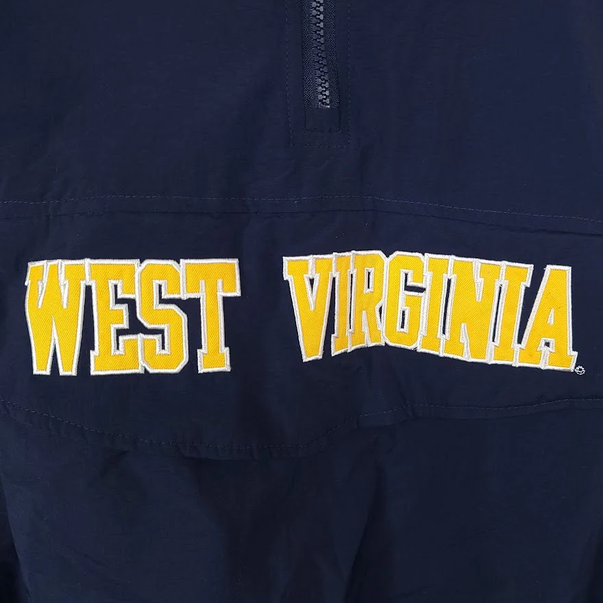 West Virginia Mountaineers Puffer Jacket Vintage 90s Ncaa University Mens Size Xl New - Image 2
