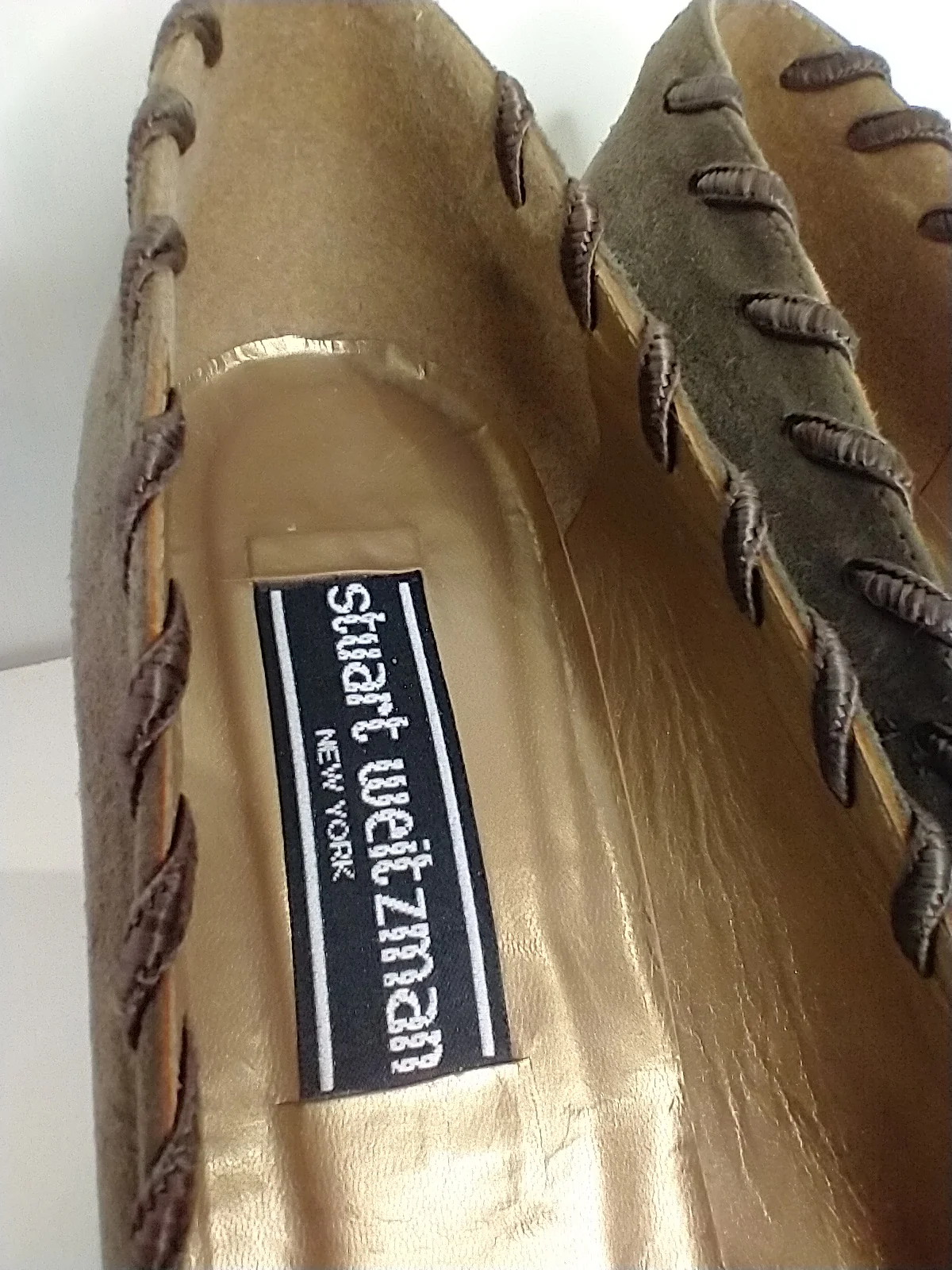 Whip Stitched With Back Tassel Pumps By Stuart Weitzman - Image 7