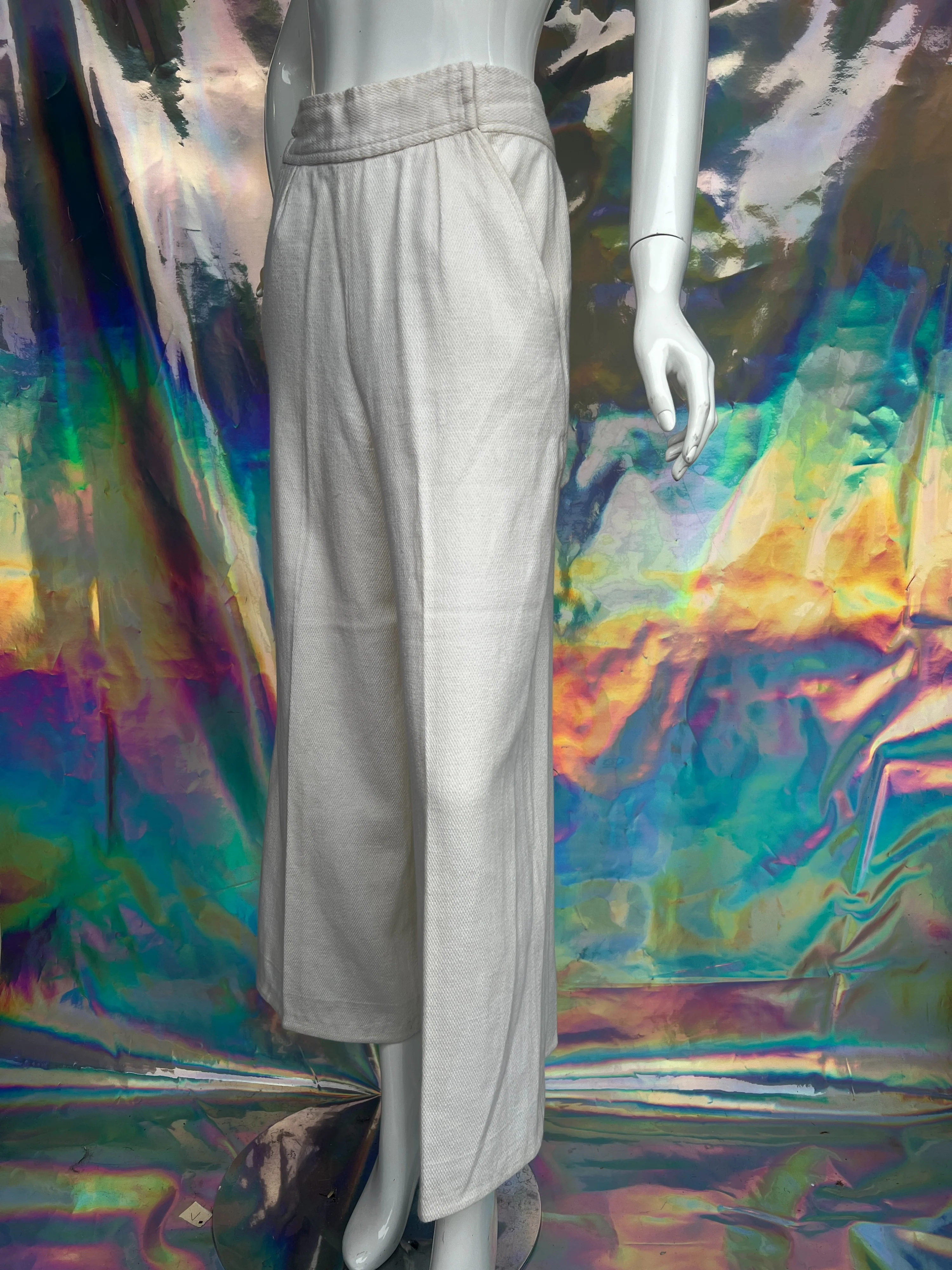 White and Blue Knit Two Piece Sailor Suit by Paulette King - Image 7