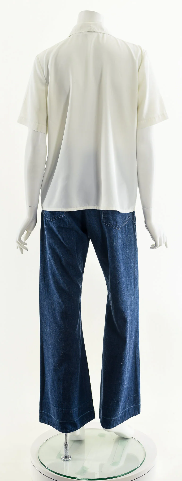 White Eyelet Embroidered Top - Image 7