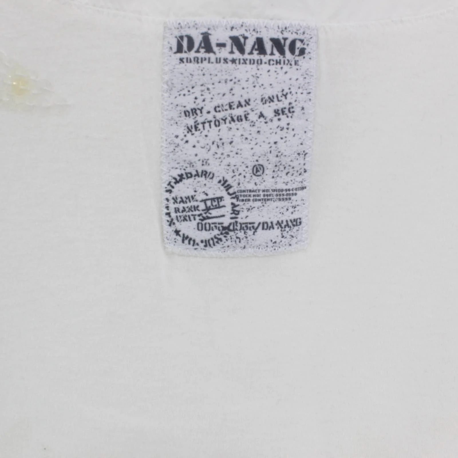 White Vintage 90s Cotton Lace Embroidered Blouse by Da-Nang - Image 5