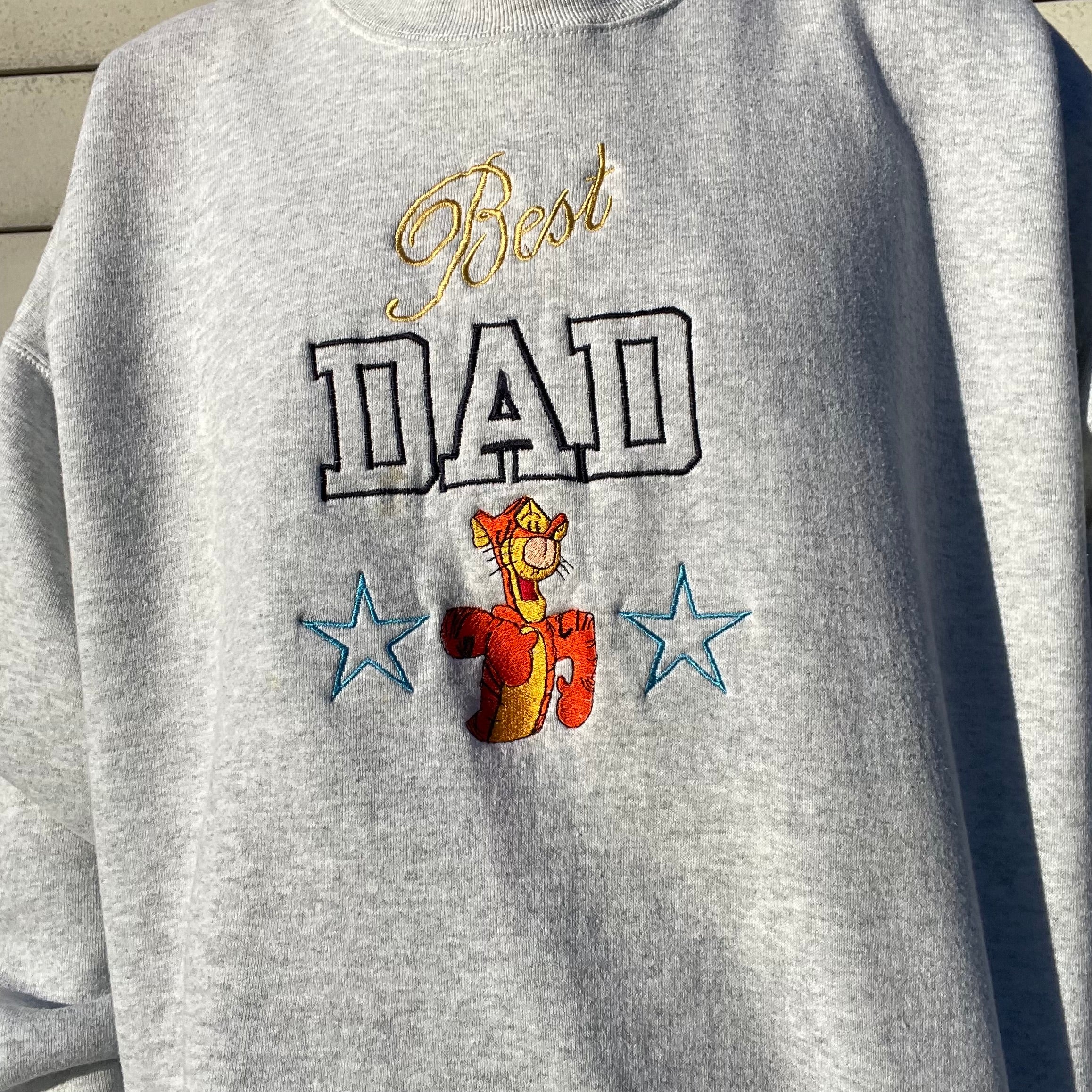 Winnie The Poohs Tigger Crewneck Sweatshirt Dad - Image 4