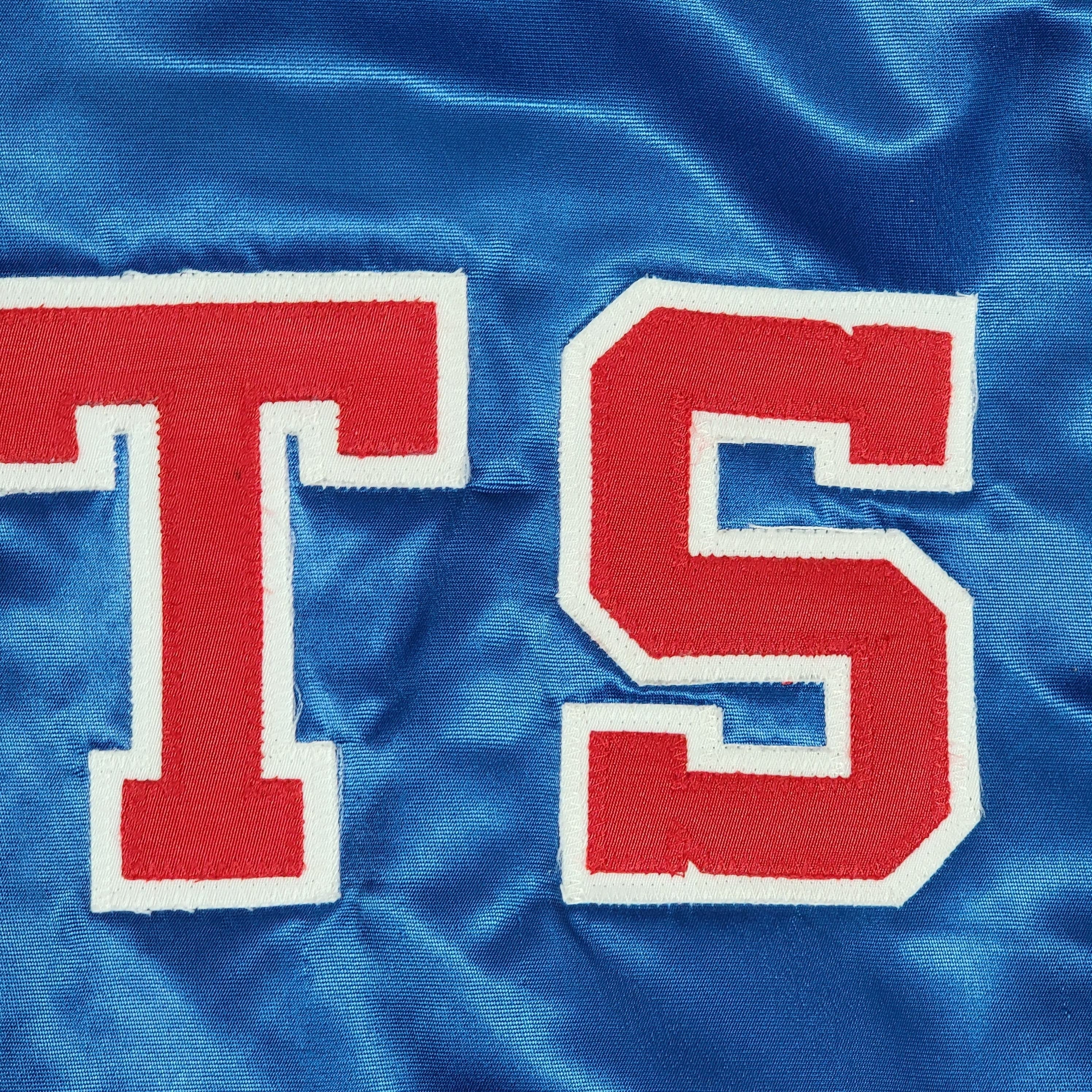 Winnipeg Jets Vintage 80s Chalk Line Satin Bomber Jacket - Men's Size Extra Large Xl - Image 5