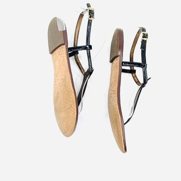 Women’s 'gigi' Patent Leather Thong Sandal Black 6 1/2 A494055004 by Sam Edelman - Image 6