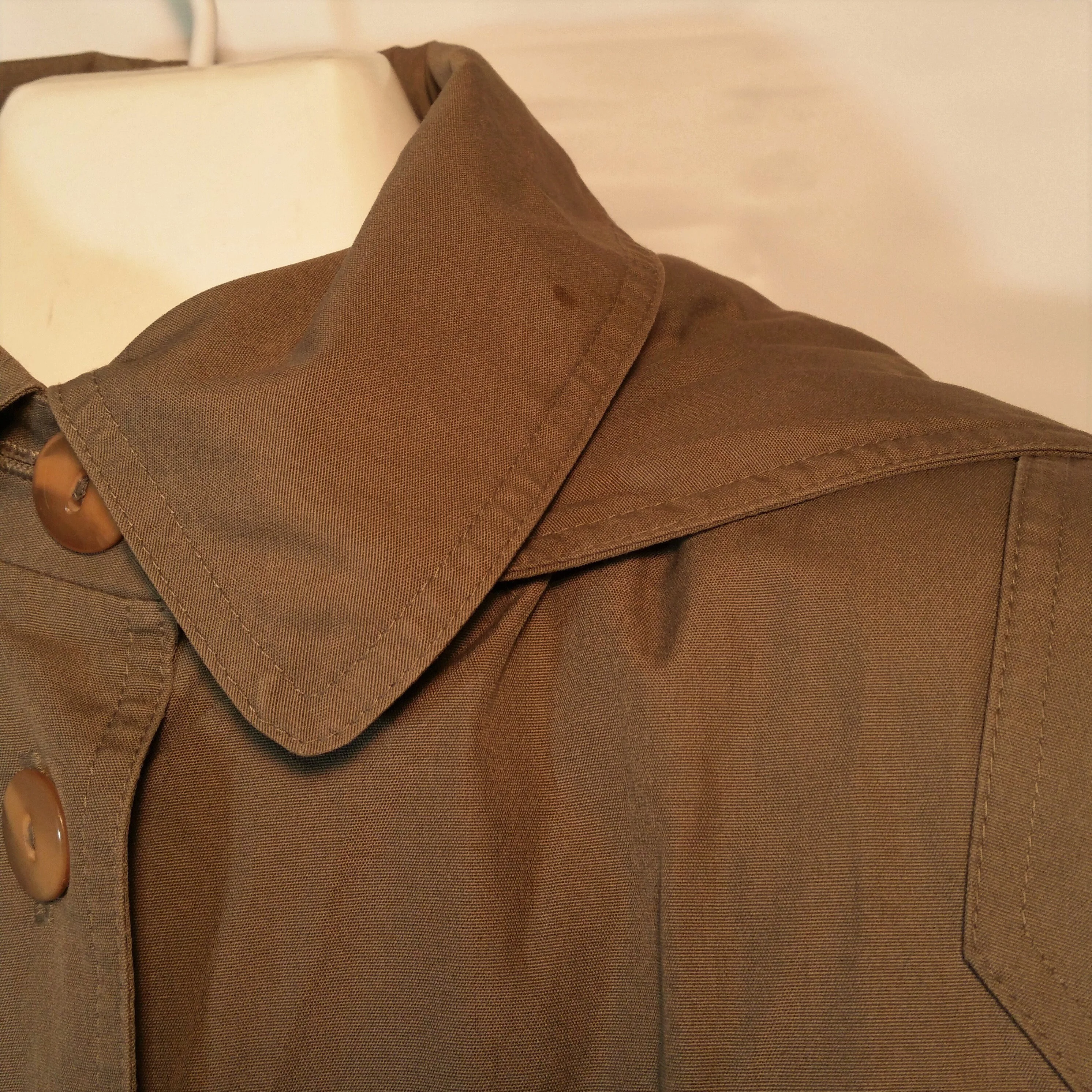Women's 80s London Towne by Hooded Trench Coat by London Fog - Image 2