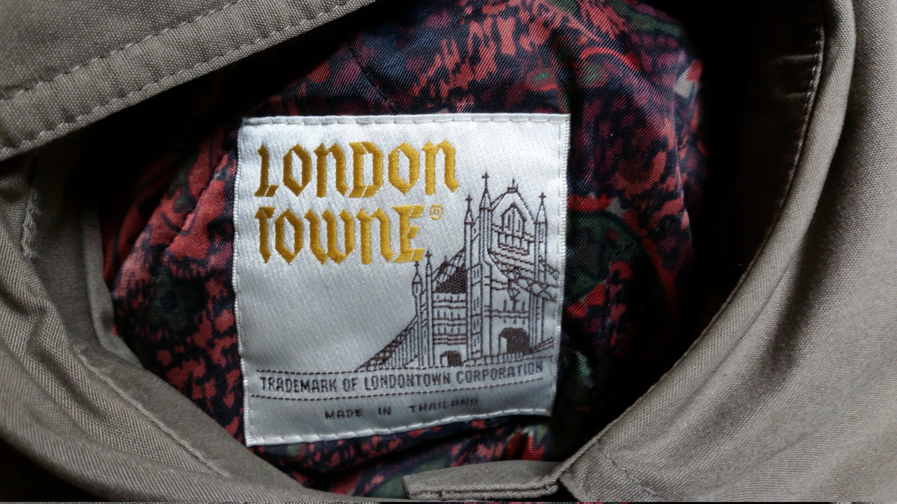Women's 80s London Towne by Hooded Trench Coat by London Fog - Image 3