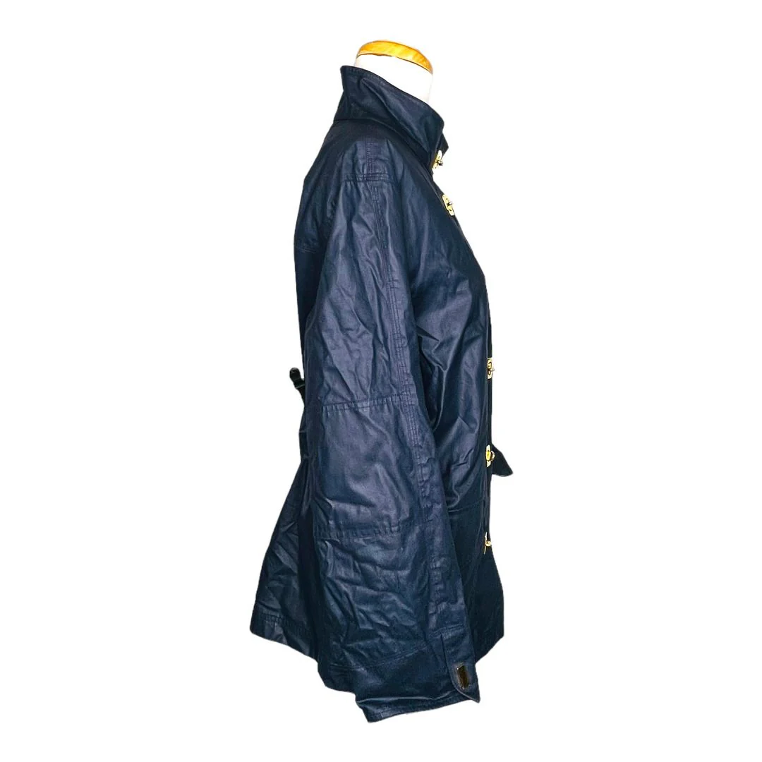 Women's Ps Blue Raincoat Sailing Nautical Rain Jacket by Lauren Dry Goods - Ralph Lauren - Image 4