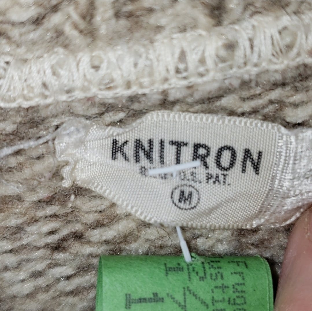 Wool Blend Knit Sweater by Knitron - Image 3