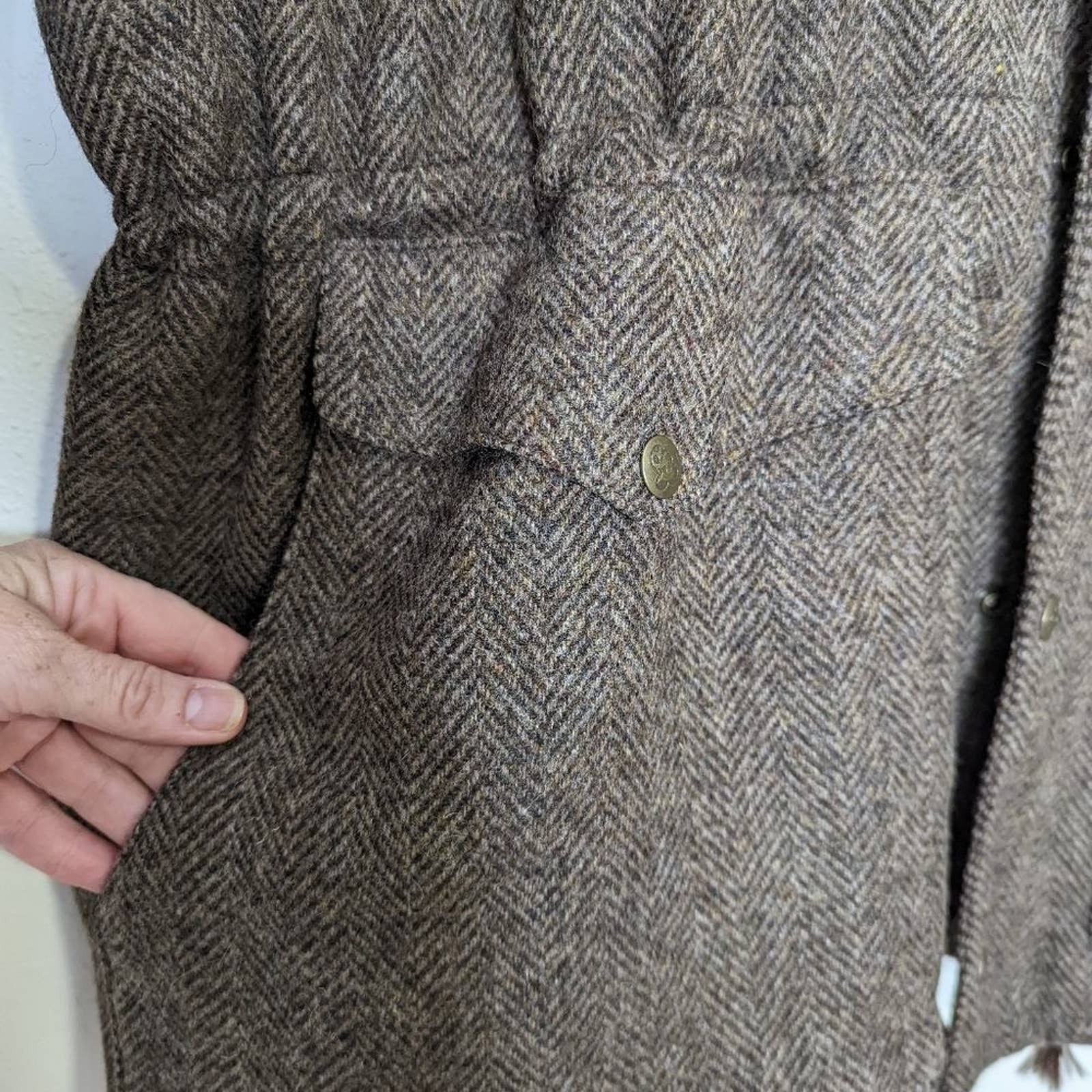 Wool Leather Cattle Baron Drifter Coat Xl by Schaefer Outfitter - Image 11