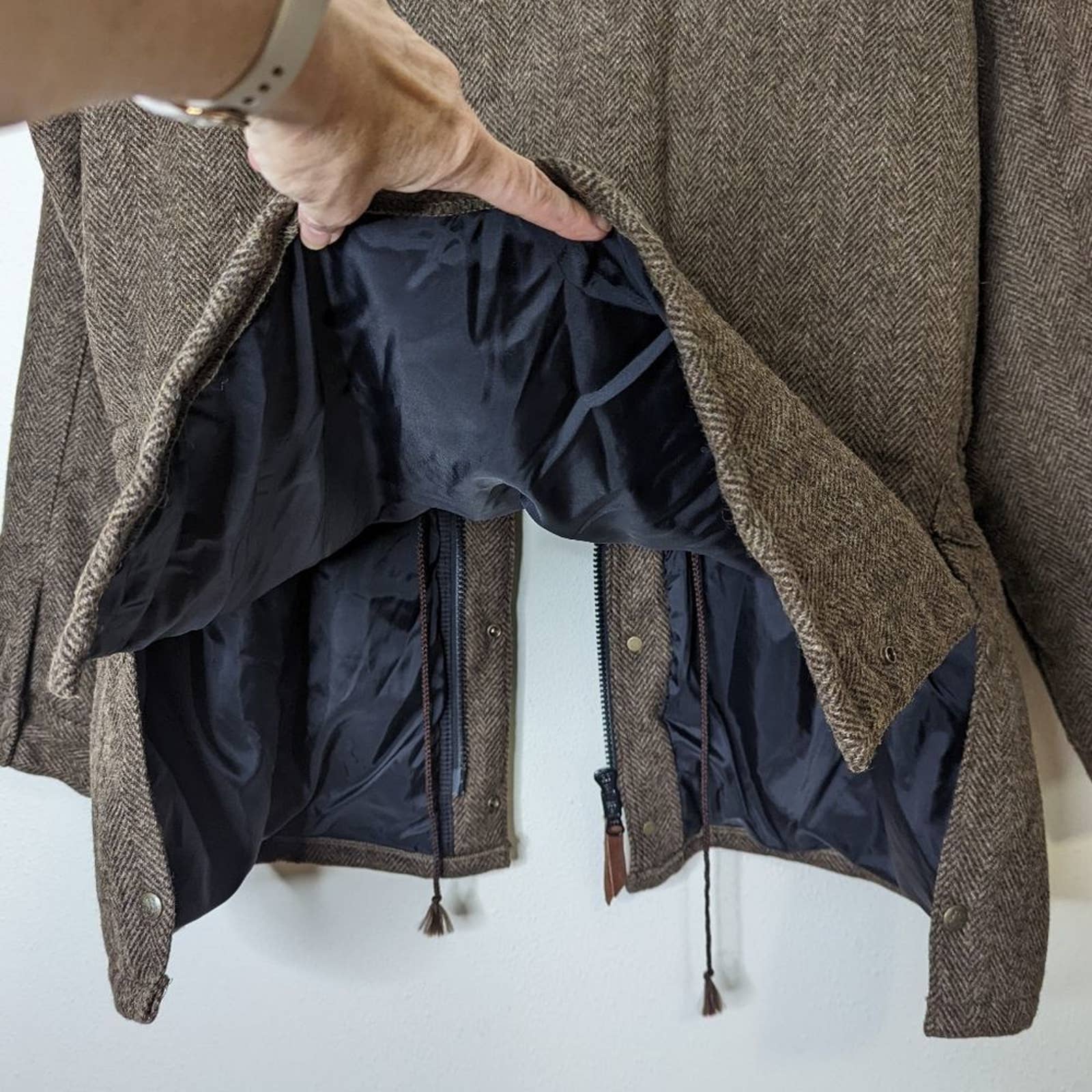 Wool Leather Cattle Baron Drifter Coat Xl by Schaefer Outfitter - Image 15