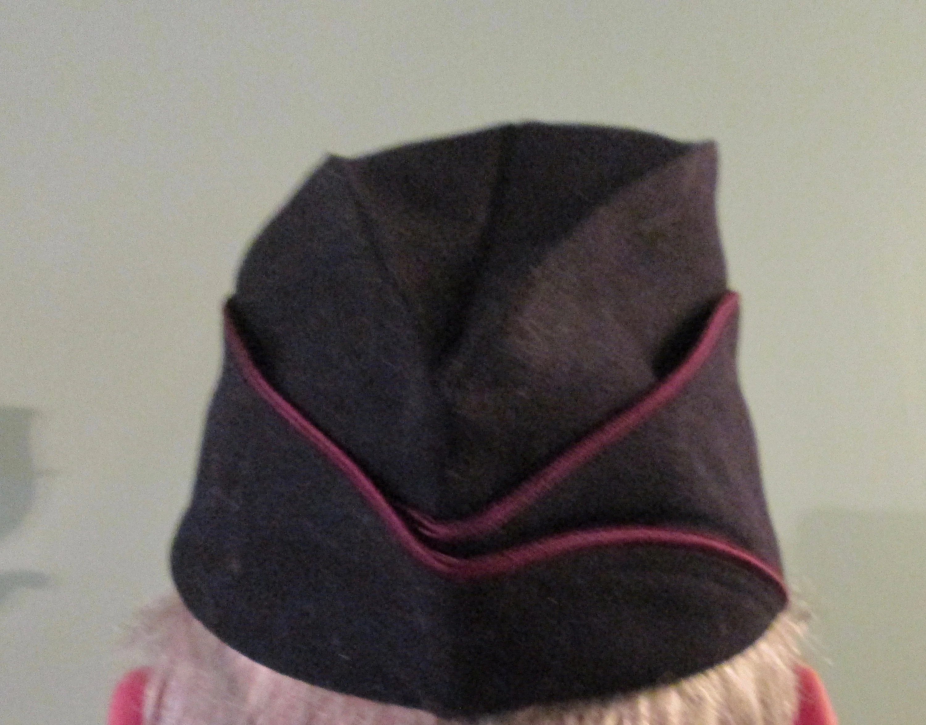 Ww2 Garrison Phila Quartermaster Hat Black Mint by Phila - Image 4
