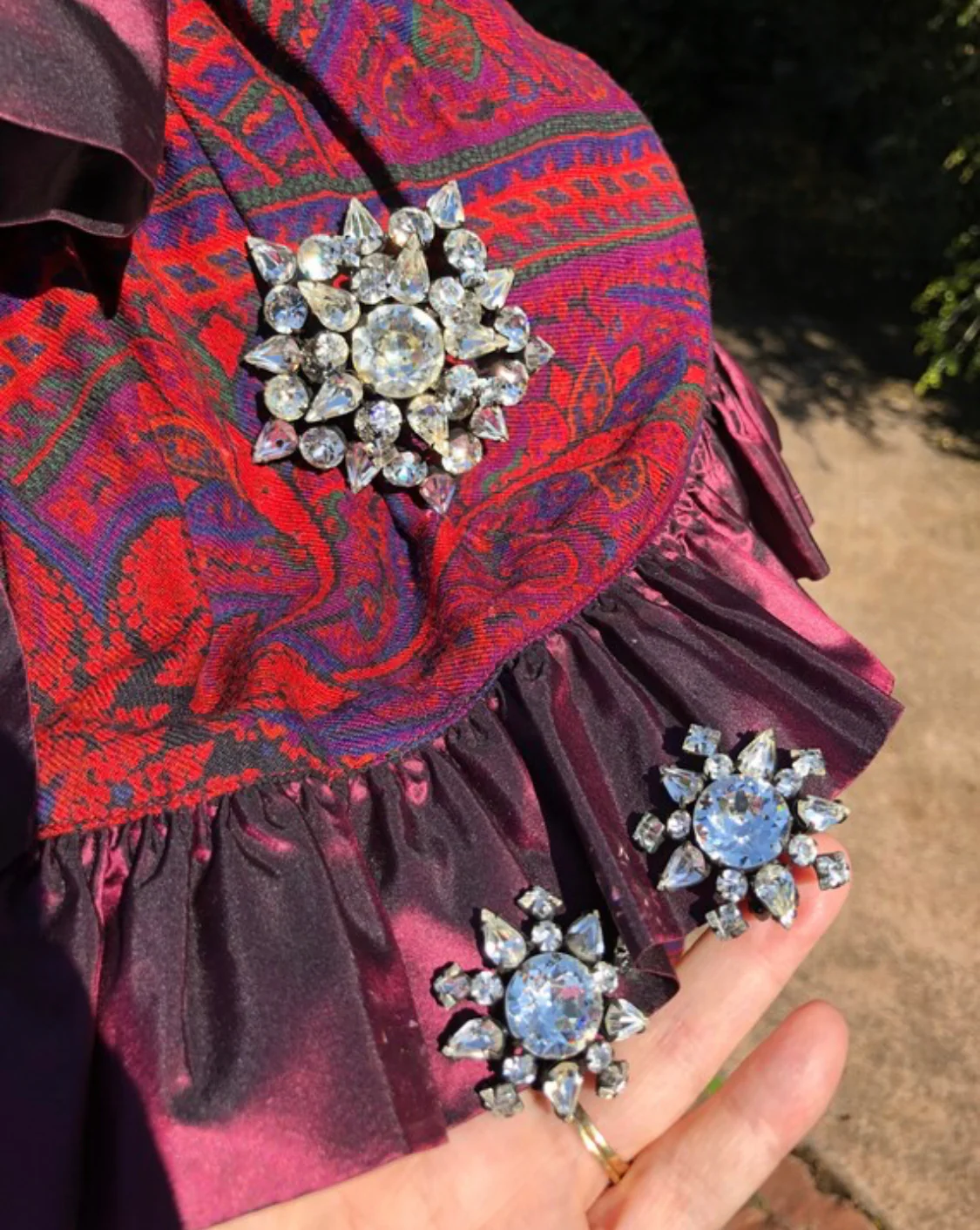 Yves Saint Laurent Ysl Circa 70s Dress - Image 7