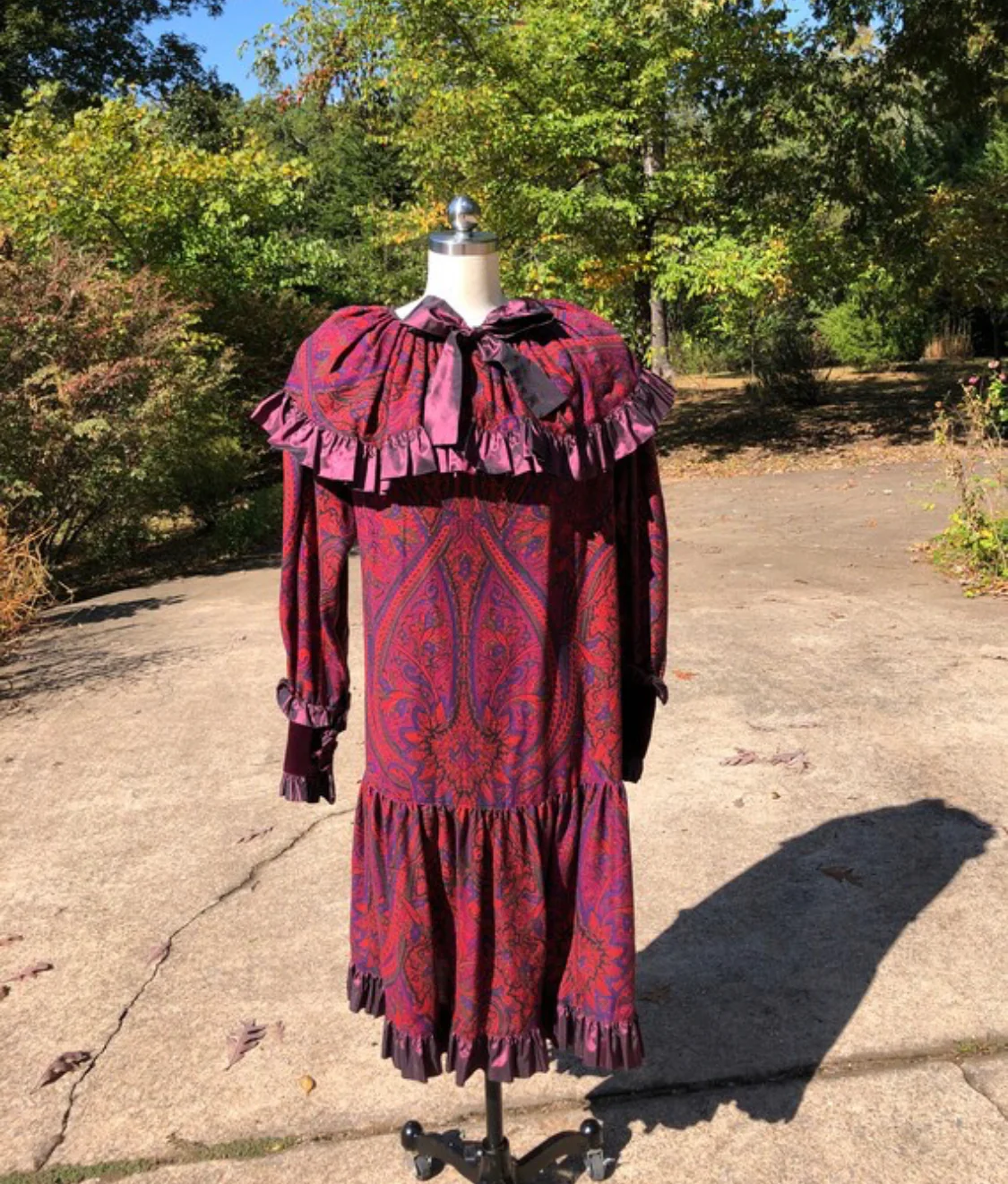 Yves Saint Laurent Ysl Circa 70s Dress - Image 9